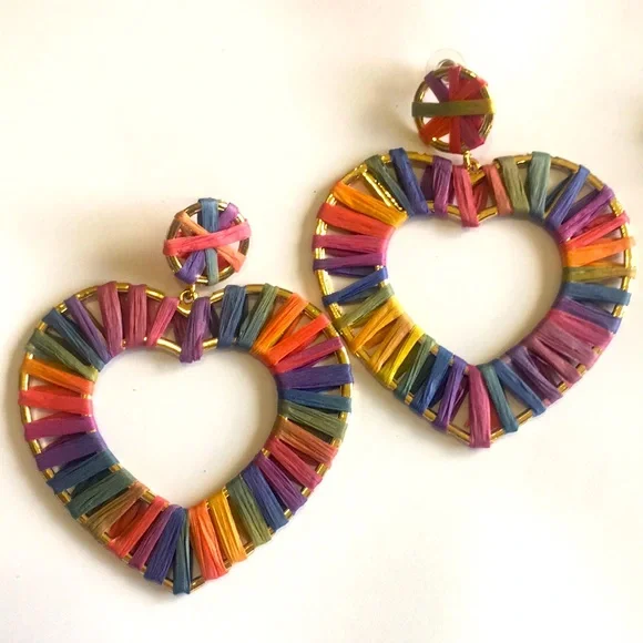 Heart Wrapped Earrings - Picture 1 of 3